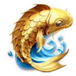 เครื่องหมาย ปลาทอง Dragon Legend